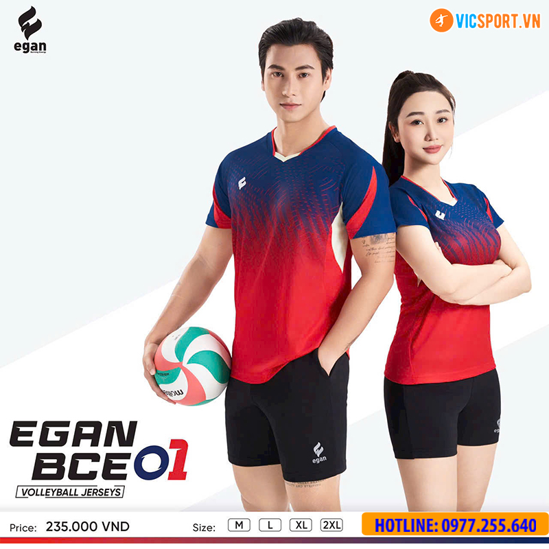 Quần áo bóng chuyền nam nữ Egan BCE01 - Hình ảnh 5