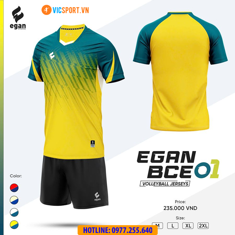 Quần áo bóng chuyền nam nữ Egan BCE01 - Hình ảnh 10