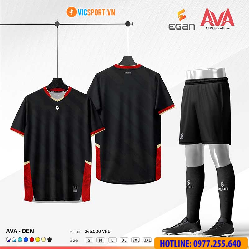 Áo đá banh không logo Egan Ava - Hình ảnh 49