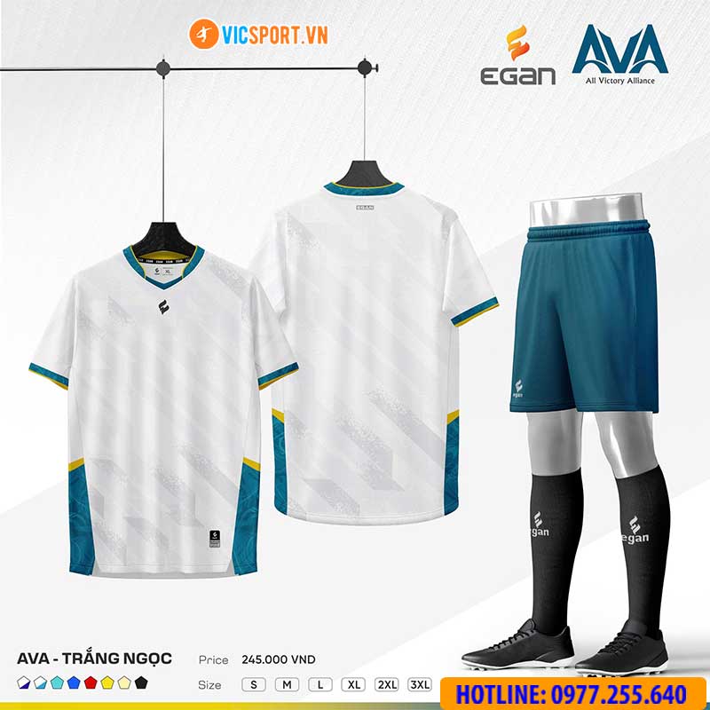 Áo đá banh không logo Egan Ava - Hình ảnh 52