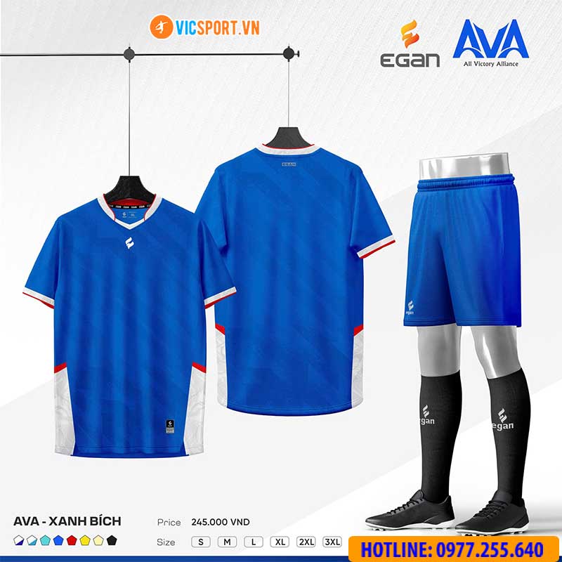 Áo đá banh không logo Egan Ava - Hình ảnh 55