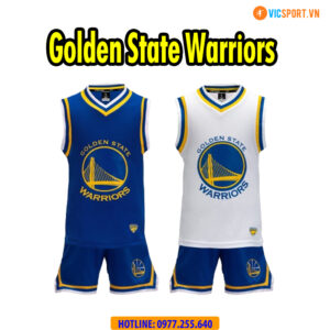 Quần áo bóng rổ trẻ em Strivend Golden State Warriors