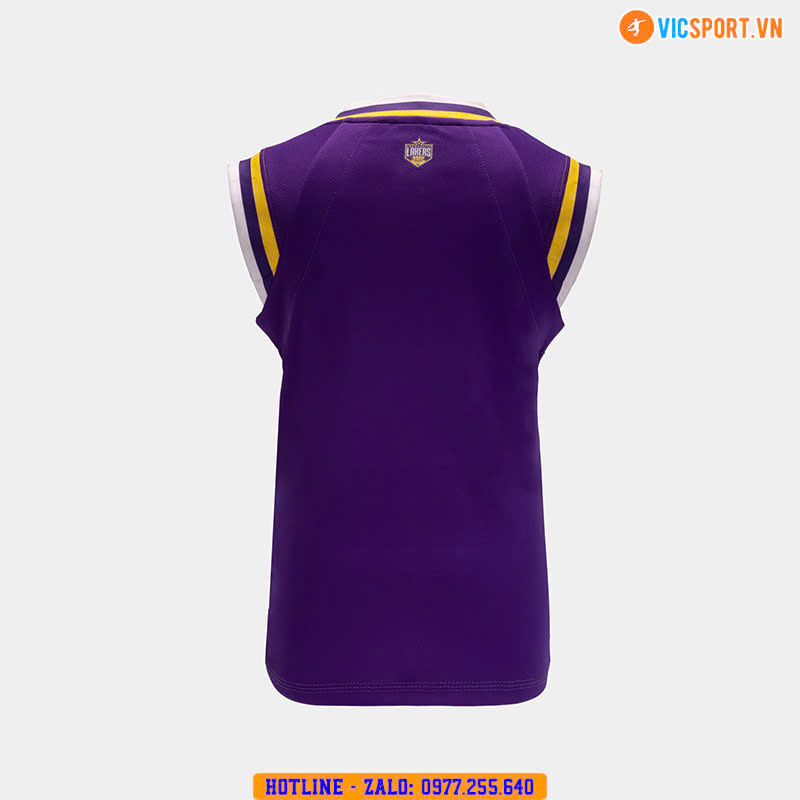 Quần áo bóng rổ trẻ em Strivend Los Angeles Lakers - Hình ảnh 10