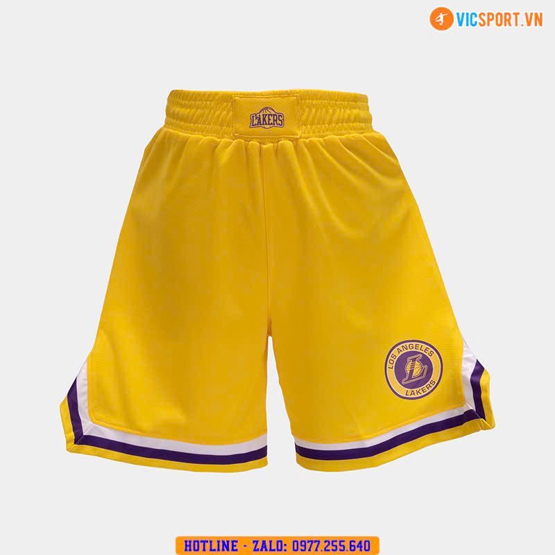 Quần áo bóng rổ trẻ em Strivend Los Angeles Lakers - Hình ảnh 17