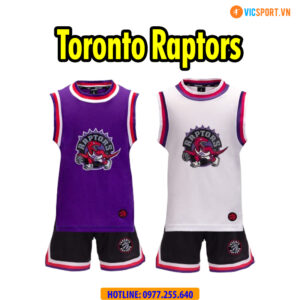 Quần áo bóng rổ trẻ em Strivend Toronto Raptors
