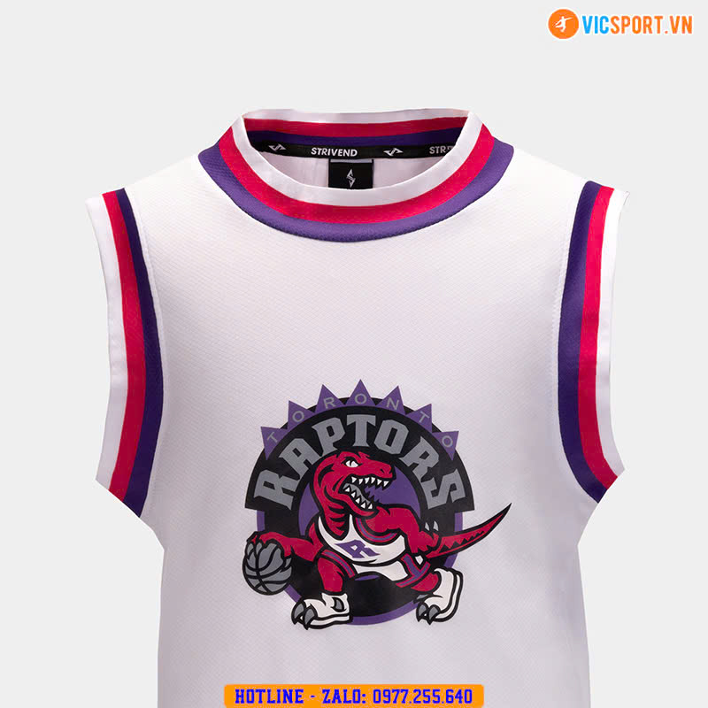 Quần áo bóng rổ trẻ em Strivend Toronto Raptors - Hình ảnh 5