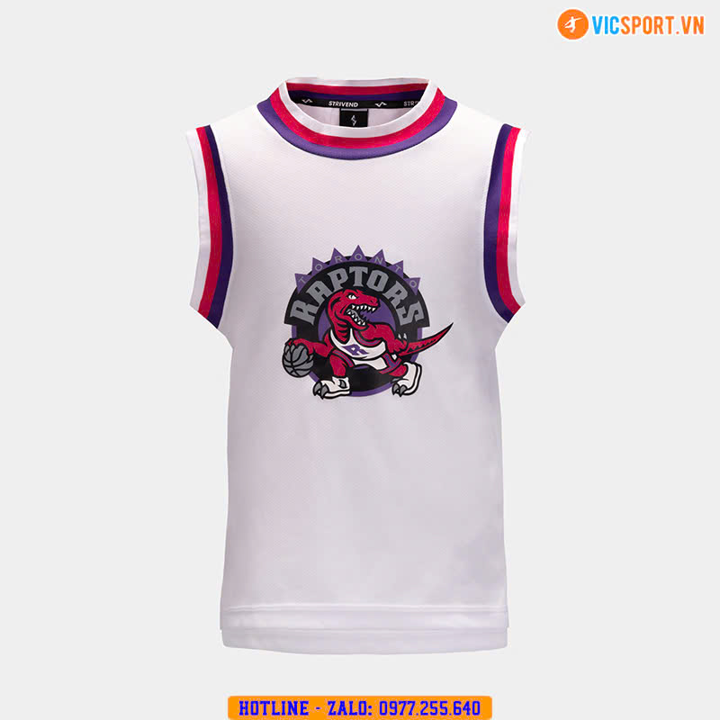 Quần áo bóng rổ trẻ em Strivend Toronto Raptors - Hình ảnh 16