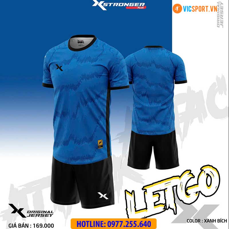 Áo đá banh thiết kế Ultimate Xstronger Letco - Hình ảnh 4