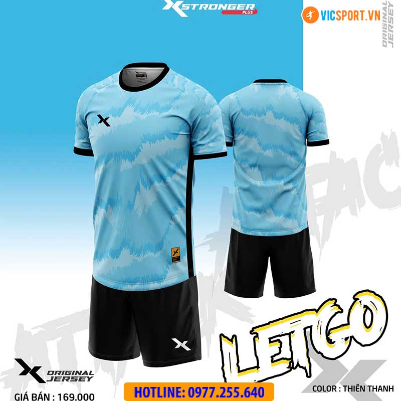 Áo đá banh thiết kế Ultimate Xstronger Letco - Hình ảnh 6