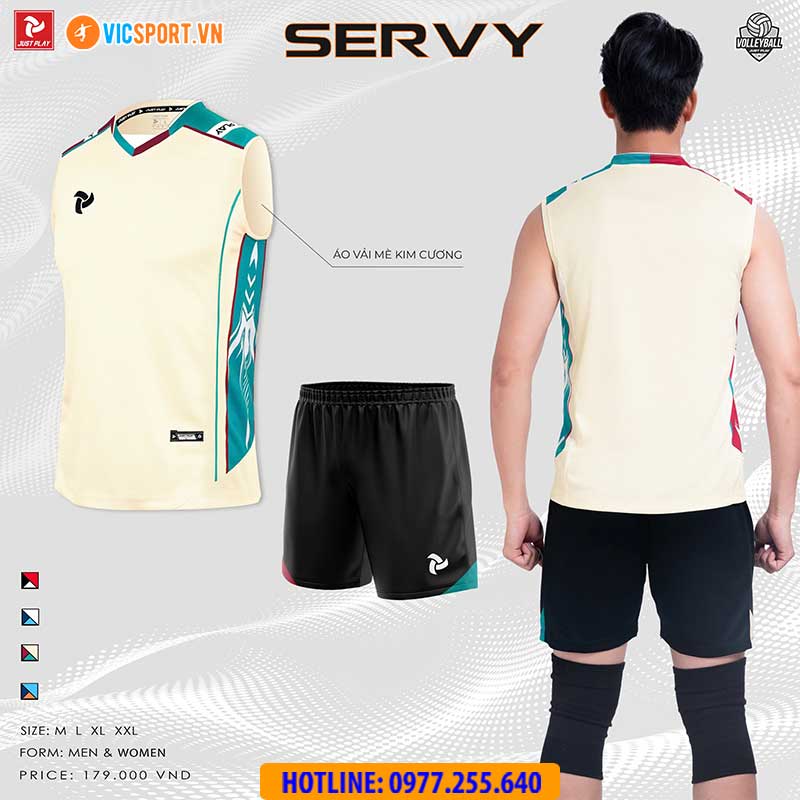 Quần áo bóng chuyền Justplay Servy - Hình ảnh 15