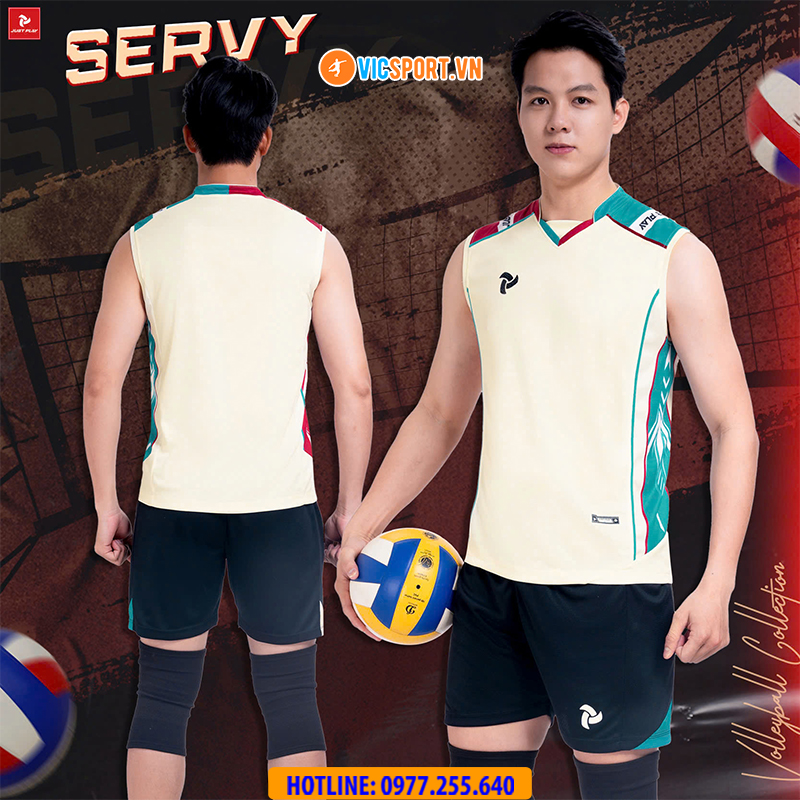 Quần áo bóng chuyền Justplay Servy - Hình ảnh 11