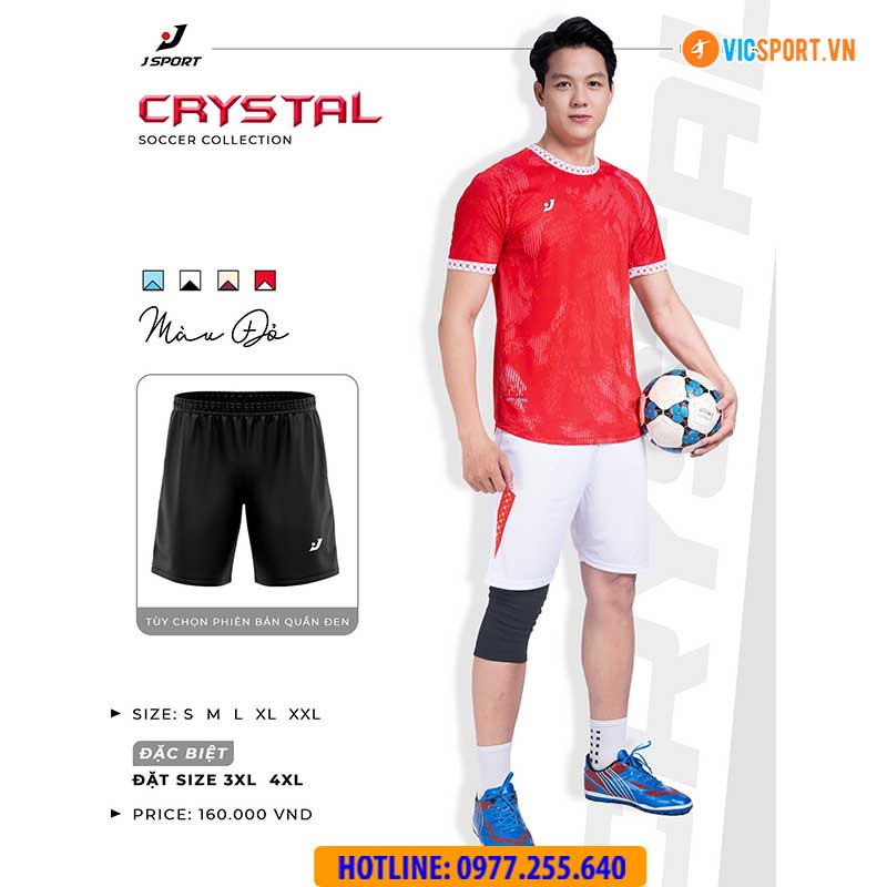 Áo đá banh thiết kế J-Sport Crystal - Hình ảnh 21