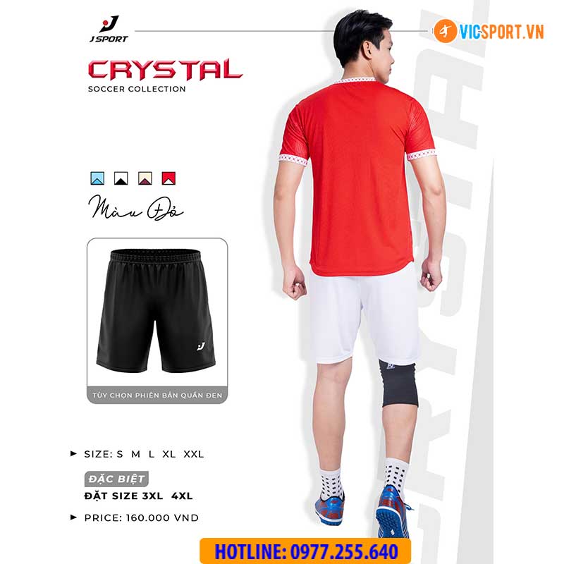 Áo đá banh thiết kế J-Sport Crystal - Hình ảnh 22
