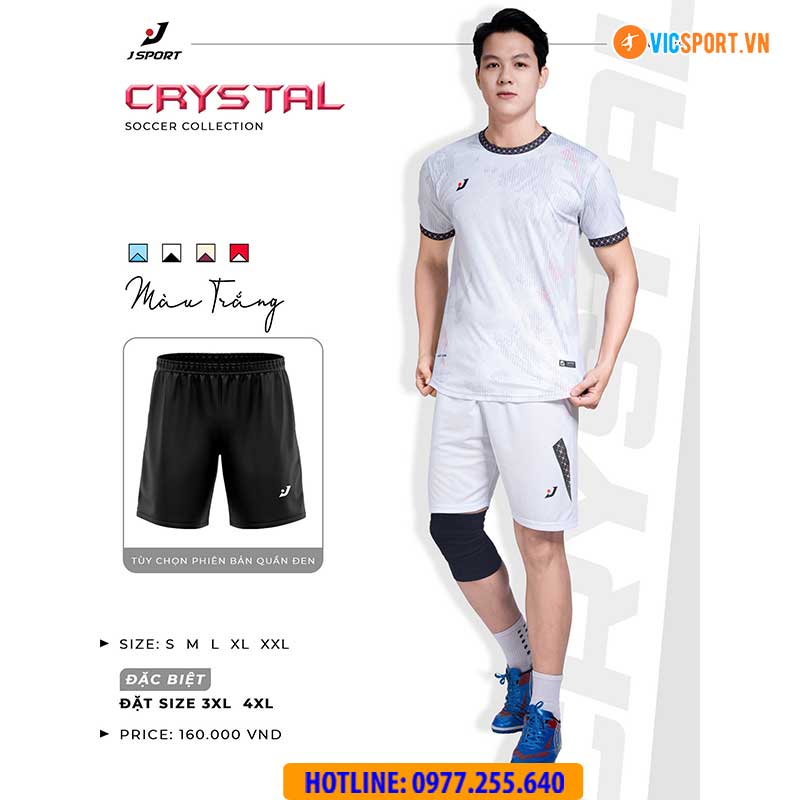Áo đá banh thiết kế J-Sport Crystal - Hình ảnh 27