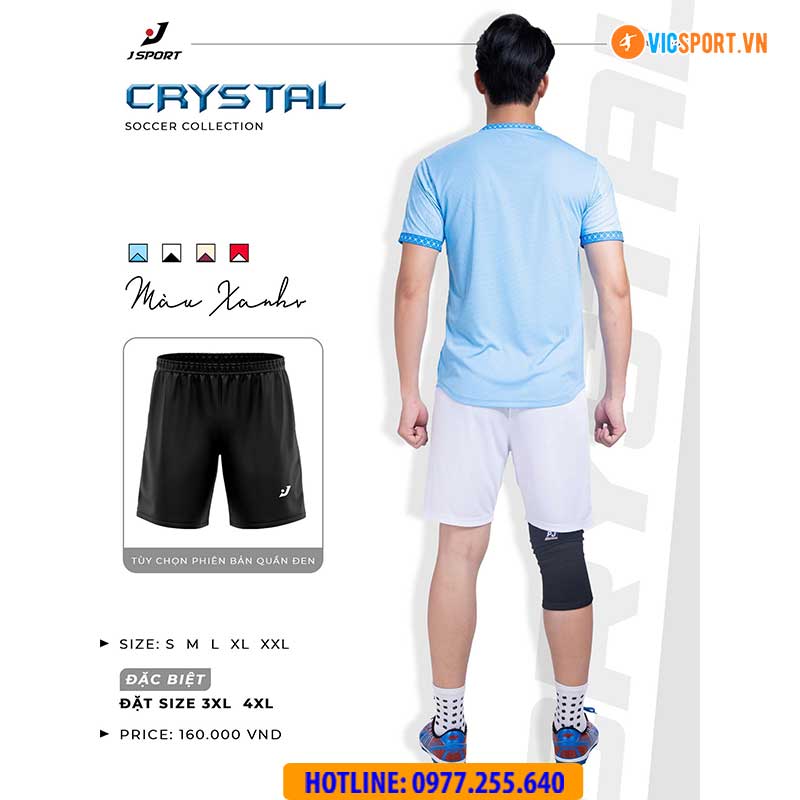 Áo đá banh thiết kế J-Sport Crystal - Hình ảnh 31