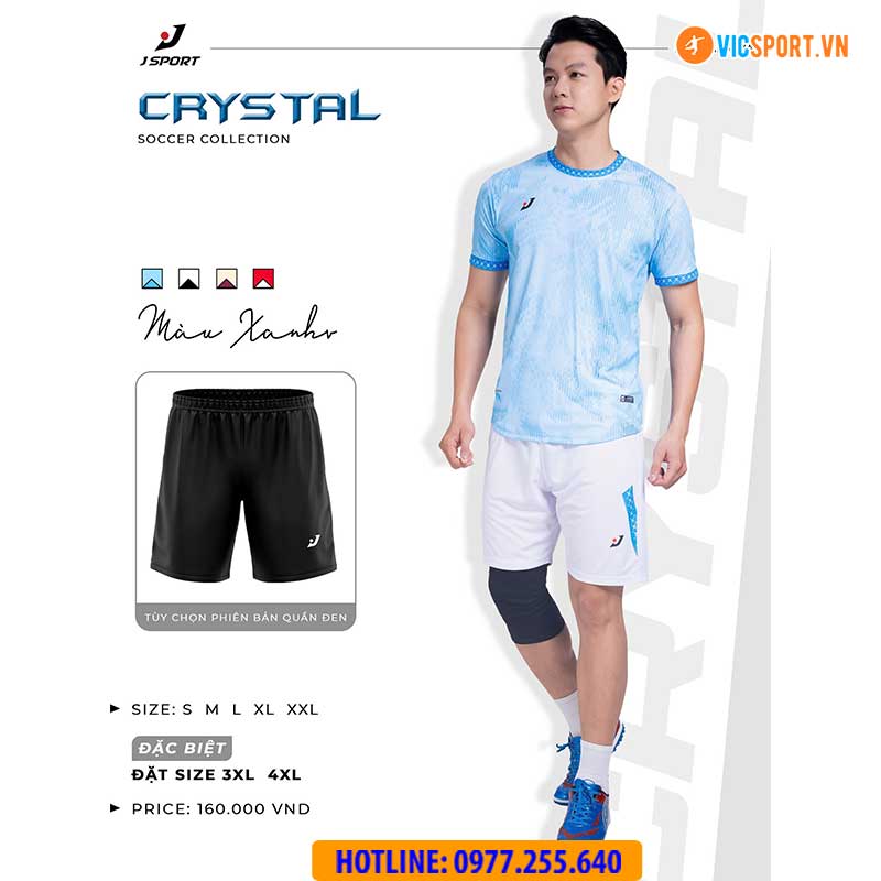 Áo đá banh thiết kế J-Sport Crystal - Hình ảnh 29