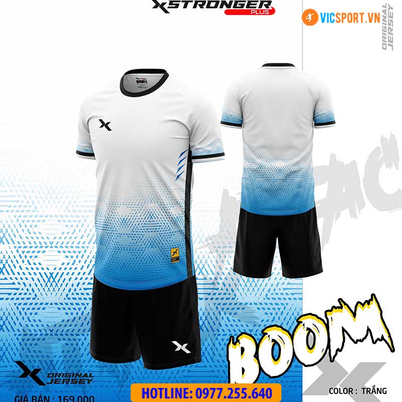 Áo đá banh thiết kế Ultimate Xstronger Boom - Hình ảnh 5