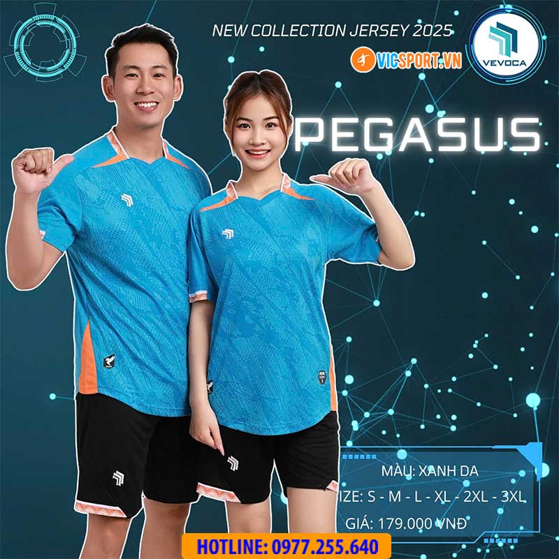 Áo đá banh không logo Vevoca Pegasus - Hình ảnh 14