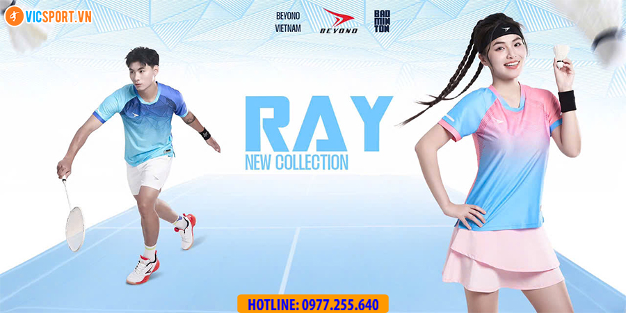 Áo cầu lông pickleball Beyono Ray CL13 đa năng - Hình ảnh 11