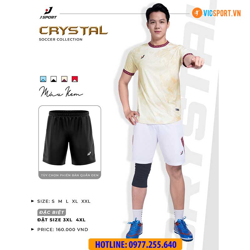 Áo đá banh thiết kế J-Sport Crystal - Hình ảnh 37