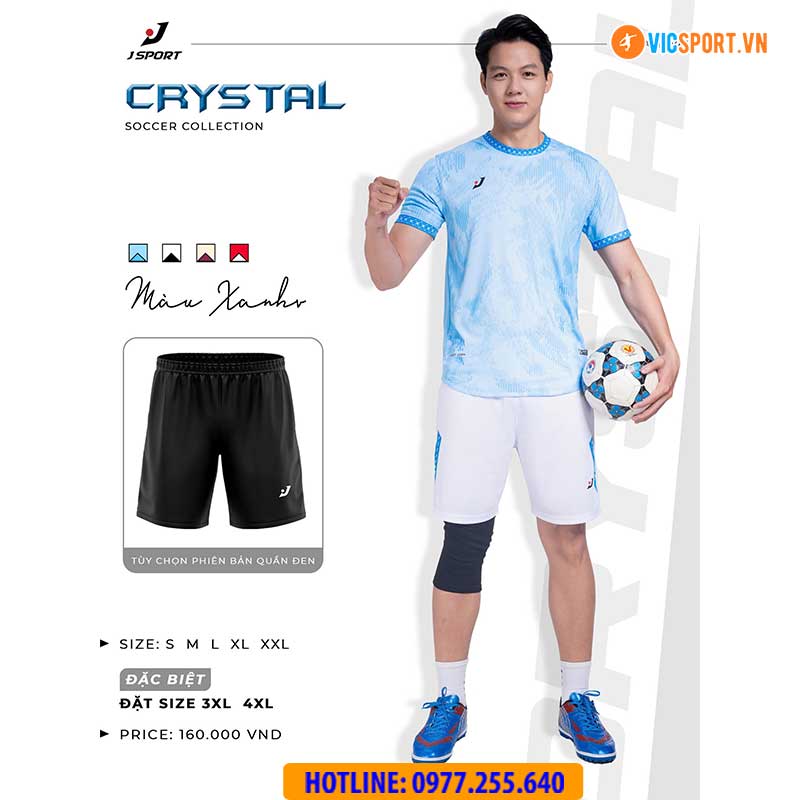 Áo đá banh thiết kế J-Sport Crystal - Hình ảnh 39