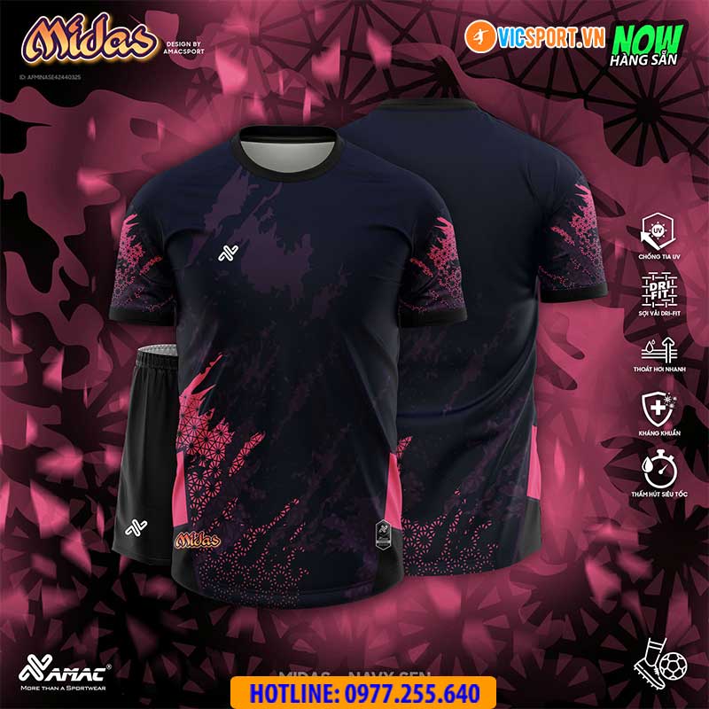 Áo đá banh thiết kế Amac Midas - Hình ảnh 19