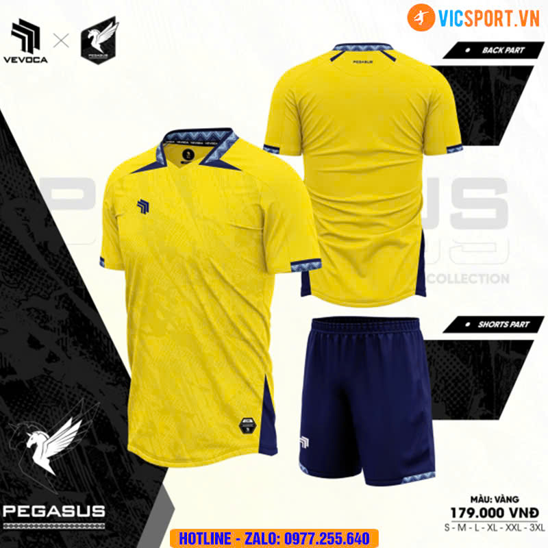 Áo đá banh không logo Vevoca Pegasus - Hình ảnh 6