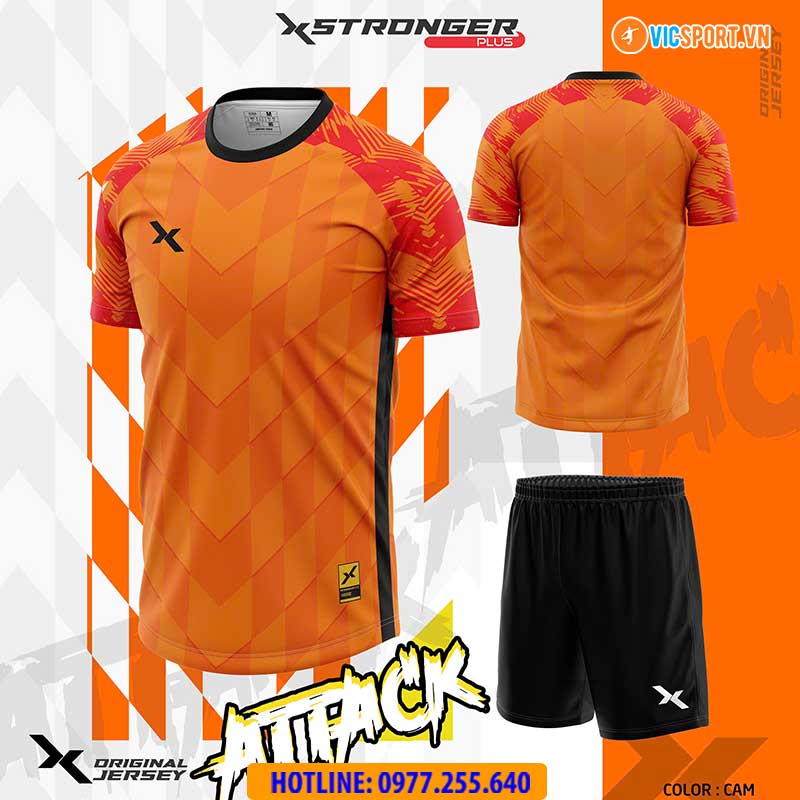 Áo đá banh thiết kế Ultimate Xstronger Attack - Hình ảnh 3