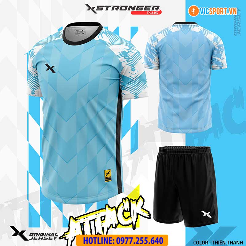 Áo đá banh thiết kế Ultimate Xstronger Attack - Hình ảnh 5