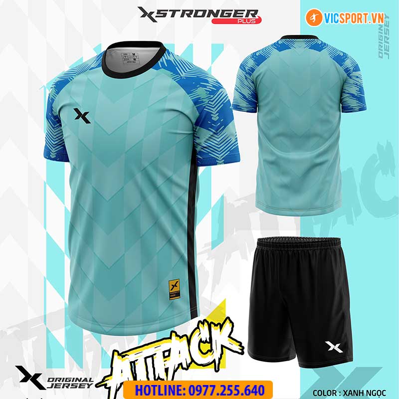 Áo đá banh thiết kế Ultimate Xstronger Attack - Hình ảnh 10