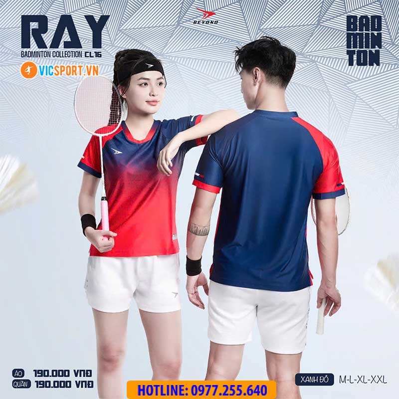 Áo cầu lông pickleball Beyono Ray CL16 đa năng - Hình ảnh 18