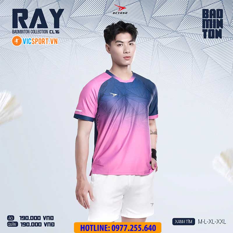 Áo cầu lông pickleball Beyono Ray CL16 đa năng - Hình ảnh 23