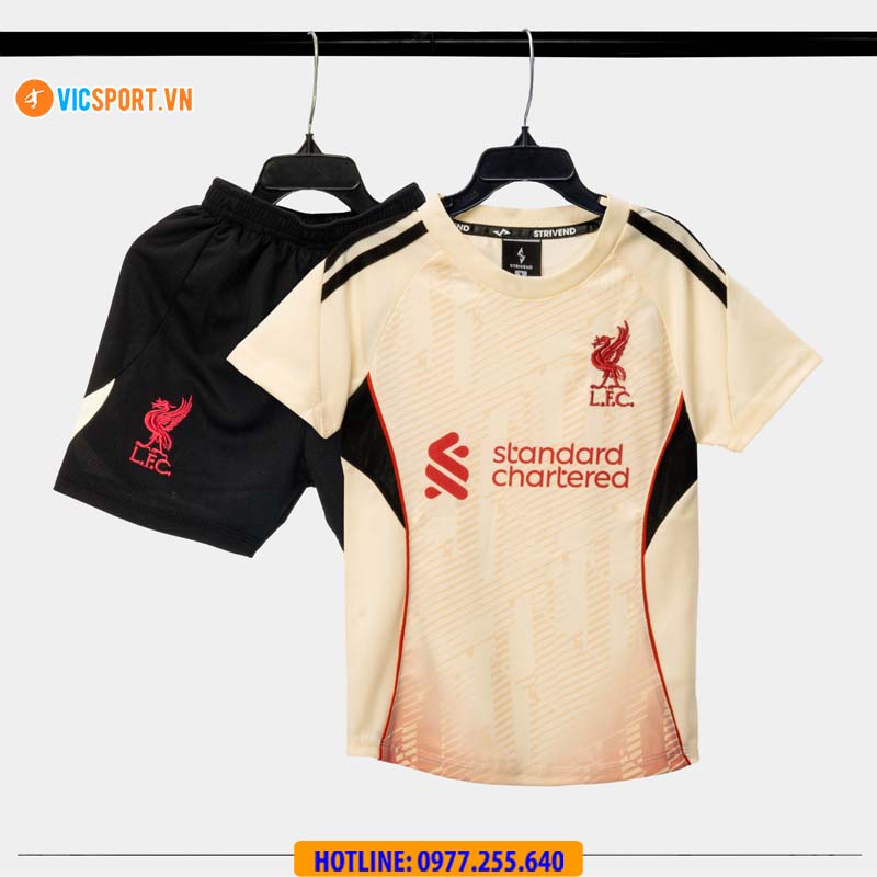 Áo đá banh trẻ em Strivend Clb Liverpool mùa giải 2025-2026 - Hình ảnh 7