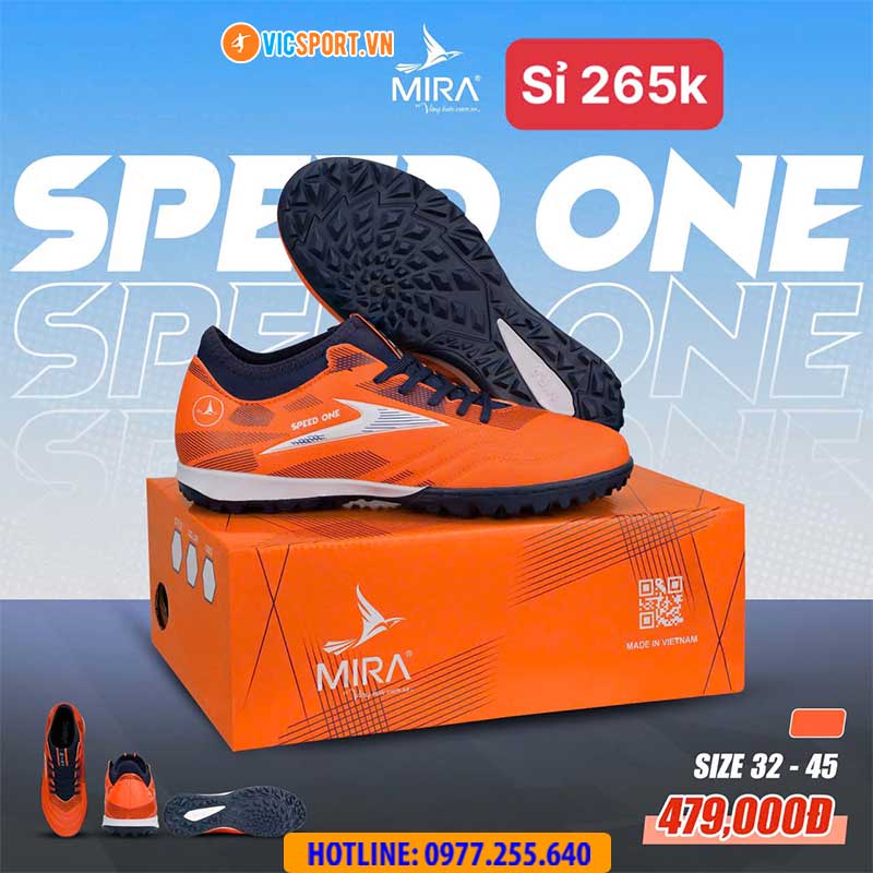 Giày đá banh Mira Speed One đế TF - Hình ảnh 23