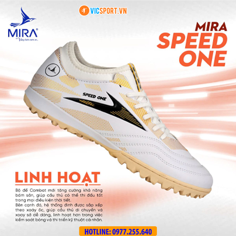 Giày đá banh Mira Speed One đế TF - Hình ảnh 8