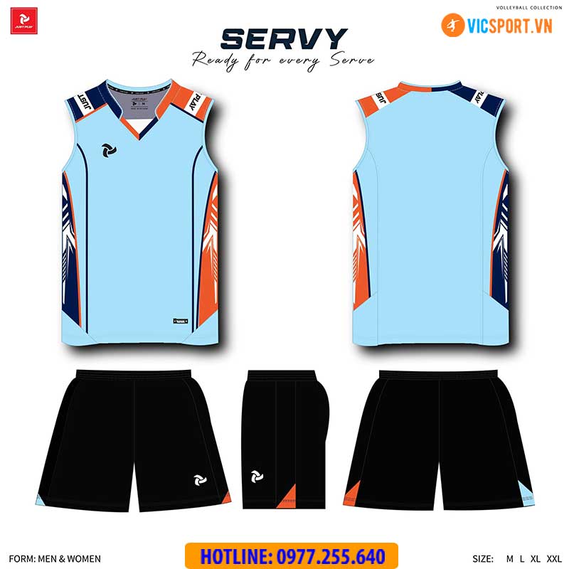 Quần áo bóng chuyền Justplay Servy - Hình ảnh 24