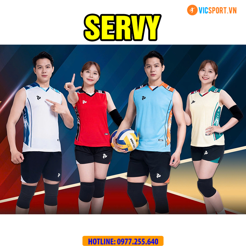 Quần áo bóng chuyền Justplay Servy