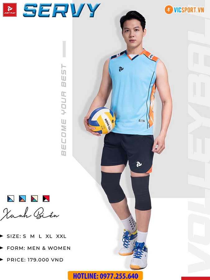 Quần áo bóng chuyền Justplay Servy - Hình ảnh 54