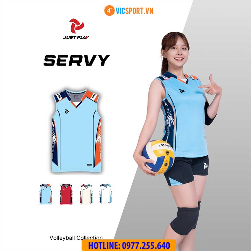 Quần áo bóng chuyền Justplay Servy - Hình ảnh 63