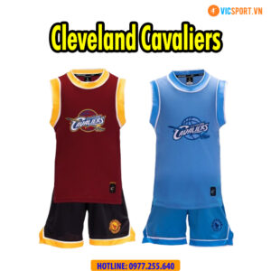 Quần áo bóng rổ trẻ em Strivend Cleveland Cavaliers