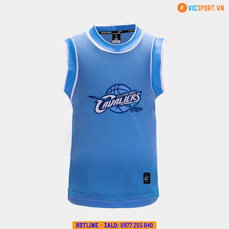 Quần áo bóng rổ trẻ em Strivend Cleveland Cavaliers - Hình ảnh 13