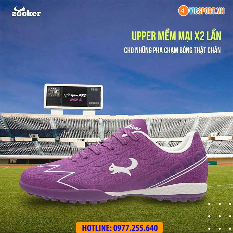 Giày đá banh Zocker Inspire Pro Gen 2 đá sân nhân tạo - Hình ảnh 18