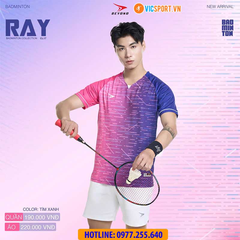 Áo cầu lông Beyono Ray CL17 đa năng - Hình ảnh 14