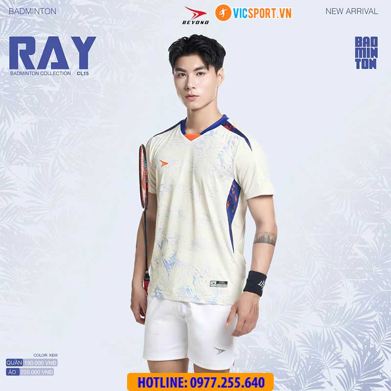 Áo cầu lông Beyono Ray CL15 đa năng - Hình ảnh 10