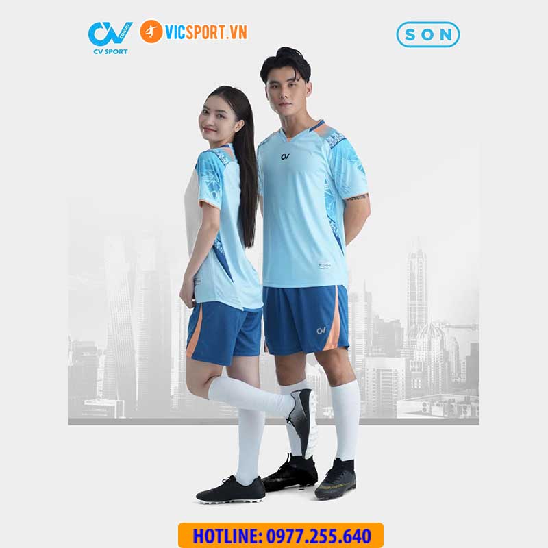 Áo đá banh không logo CV Son - Hình ảnh 17