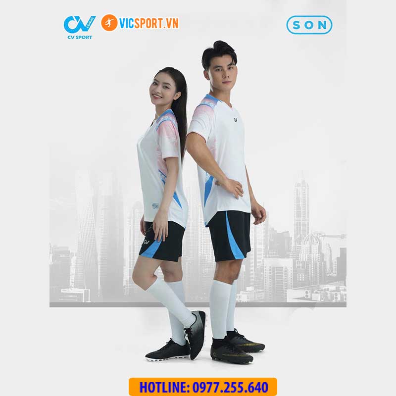 Áo đá banh không logo CV Son - Hình ảnh 18