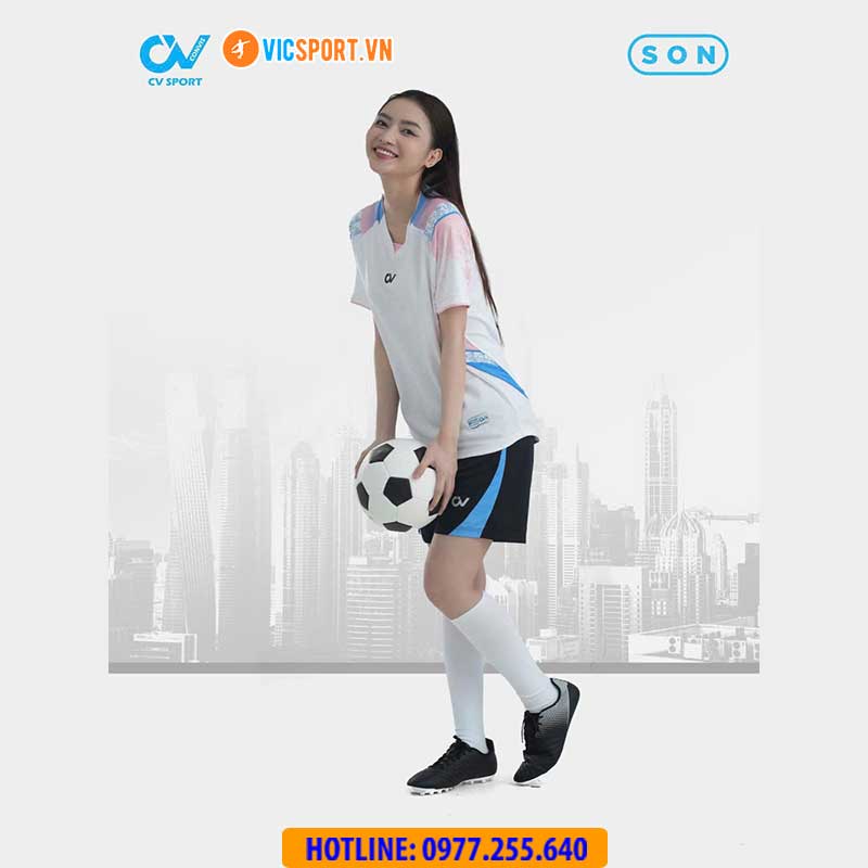 Áo đá banh không logo CV Son - Hình ảnh 25