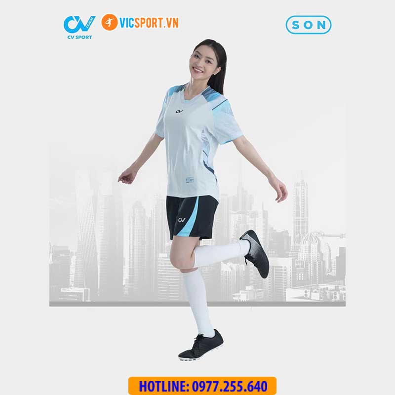 Áo đá banh không logo CV Son - Hình ảnh 26