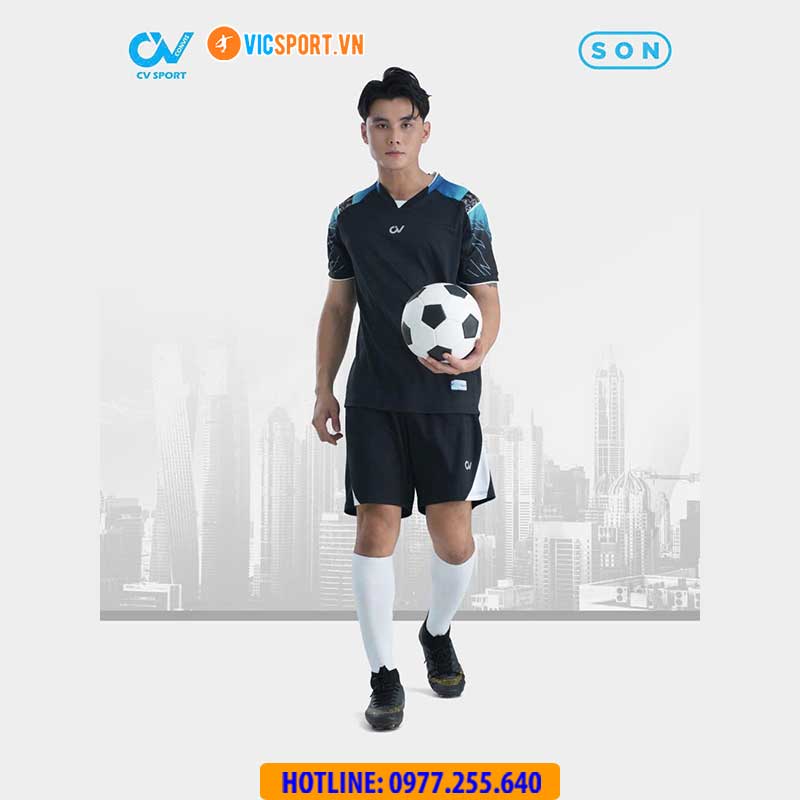 Áo đá banh không logo CV Son - Hình ảnh 27