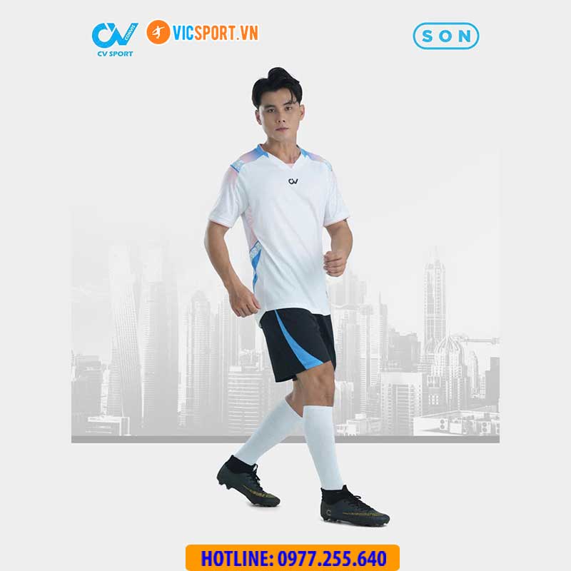 Áo đá banh không logo CV Son - Hình ảnh 31